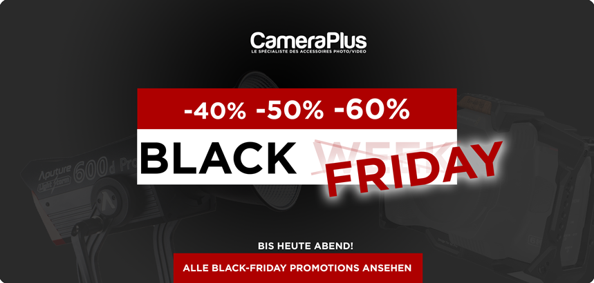 Die Black Week beginnt jetzt auf CameraPlus.ch